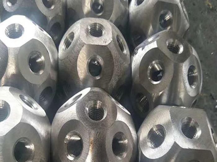 海门螺栓球网架杆件制作