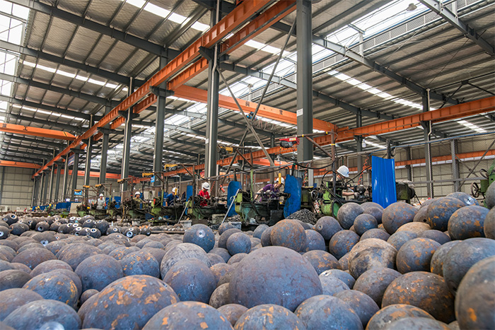 海门网架配件车间